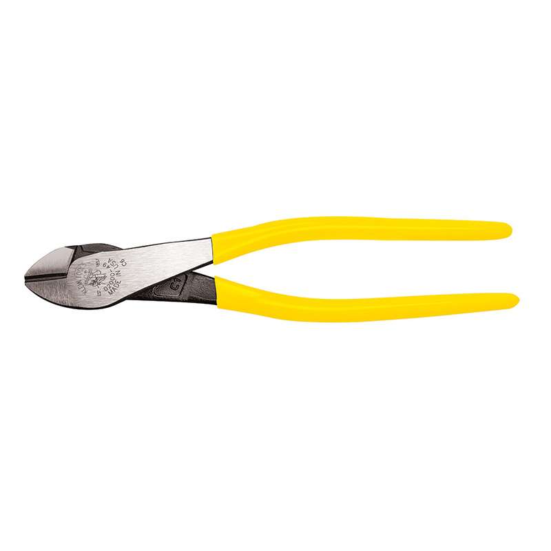 Diagonal Cutting Pliers, 9", Angled Head